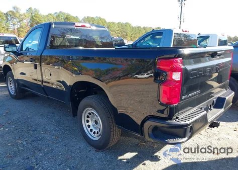 2026 Chevrolet Silverado 1500 2Wd Long Bed Wt z USA, uszkodzony, nr VIN 3GCNAAEK6TG132747